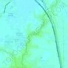 Sukamekar topographic map, elevation, terrain