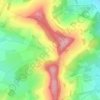 Hardémont topographic map, elevation, terrain