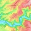 Widdert topographic map, elevation, terrain
