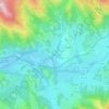 Uharte topographic map, elevation, terrain