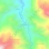 La Providencia topographic map, elevation, terrain