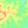 Boone Trail topographic map, elevation, terrain