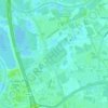 Fort van Walem topographic map, elevation, terrain
