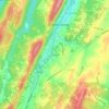 Berryville topographic map, elevation, terrain
