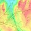 Preston on the Hill topographic map, elevation, terrain