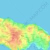Port Tudy topographic map, elevation, terrain