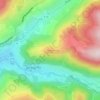 Moyenmont topographic map, elevation, terrain