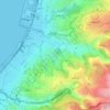 Mezher topographic map, elevation, terrain