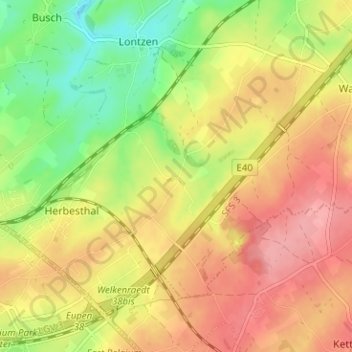 Rabotrath topographic map, elevation, terrain