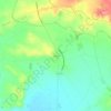 Callén topographic map, elevation, terrain