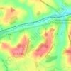 La Bellonière topographic map, elevation, terrain