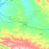 大峪沟镇 topographic map, elevation, terrain