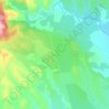 Pianiccia topographic map, elevation, terrain