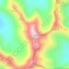 Kholeno topographic map, elevation, terrain