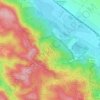 Stoupa topographic map, elevation, terrain