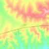Hebei topographic map, elevation, terrain