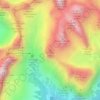 Le Pope topographic map, elevation, terrain