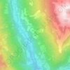 Kohl topographic map, elevation, terrain