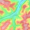 Schweigern topographic map, elevation, terrain
