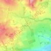 Scots Gap topographic map, elevation, terrain