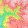 Corbières Bas topographic map, elevation, terrain