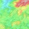 Gironico topographic map, elevation, terrain