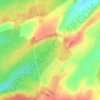 La Verpillère topographic map, elevation, terrain