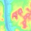 Sunshine Hill topographic map, elevation, terrain