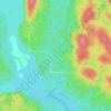 Comunidade Quilombola Cachoeira Porteira topographic map, elevation, terrain
