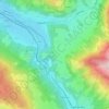 Itter topographic map, elevation, terrain