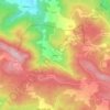 Covelo topographic map, elevation, terrain