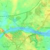 Knoop topographic map, elevation, terrain