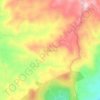 Sukakarya topographic map, elevation, terrain
