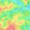 Bowden topographic map, elevation, terrain