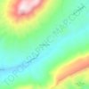 Pucketts Store topographic map, elevation, terrain