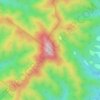 Whirinaki topographic map, elevation, terrain