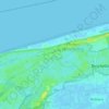 West aan Zee topographic map, elevation, terrain