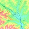 Hadapu topographic map, elevation, terrain