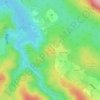 Mukinje topographic map, elevation, terrain