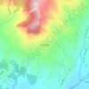 Miravalles topographic map, elevation, terrain