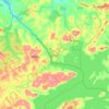 Jinja topographic map, elevation, terrain
