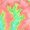 Jouy topographic map, elevation, terrain
