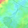 Moor topographic map, elevation, terrain