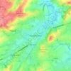 Nederbrakel topographic map, elevation, terrain