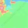 Mount Elizabeth topographic map, elevation, terrain