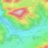 Achleitberg topographic map, elevation, terrain