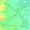 Tallington topographic map, elevation, terrain