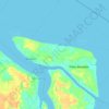 Pulau Bengkalis topographic map, elevation, terrain