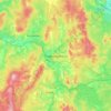 Первоуральск topographic map, elevation, terrain