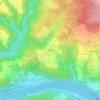 Viehtrift topographic map, elevation, terrain